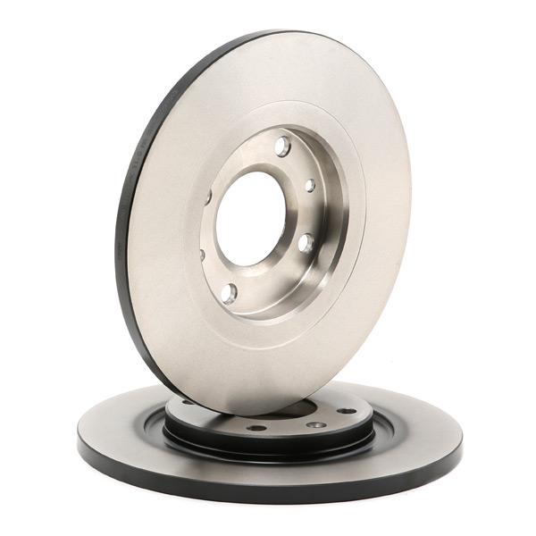 DISQUE DE FREIN AVANT L/P AVEC SRUBAMI) CITROEN BERLINGO, C2, C3 I, C4
