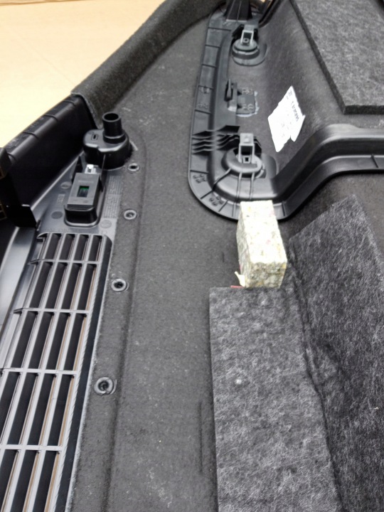 AUDI A7 C7 S7 RS7 LIFT COLLECTEUR COUVERCLES DE COFFRE GAUCHE ARRIÈRE