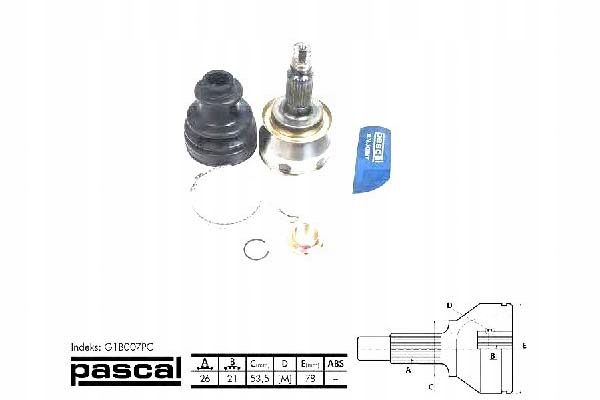 JOINT MOTEUR EXTÉRIEUR MINI (R50 R53) (R52)