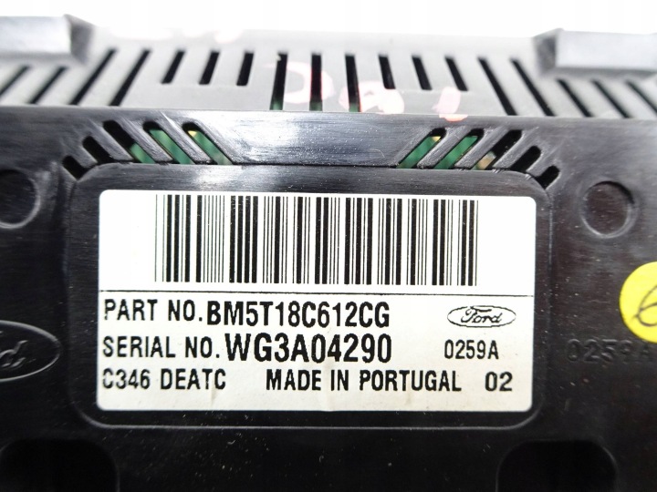 PANNEAU CLIMATISATION FORD FOCUS MK3