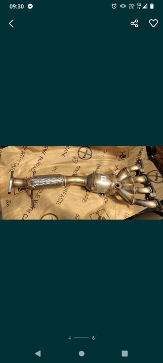 JMJ CATALYSEUR FORD C-MAX FOCUS II 1,4/1,6