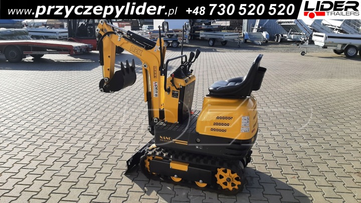 NEX NANO MOTEUR ESSENCE 1 CYLINDRÉ 306 CM3 8,6 KM, MINI-PELLE EXCAVATRICE