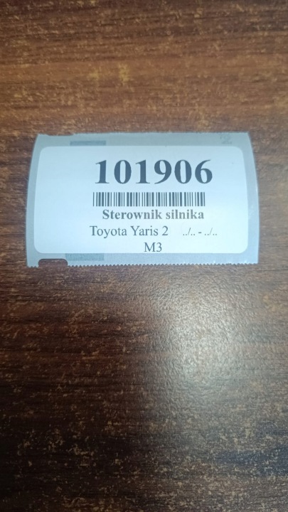 TOYOTA YARIS II 1.4 D4D CONTRÔLEUR MOTEUR 0281012322