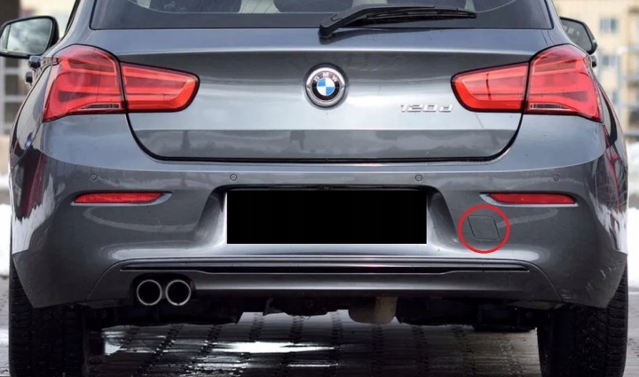 BMW SÉRIE 1 F20 F21 STANDARD LIFT 2015-2019 BOUCHON CROCHET ARRIÈRE ORIGINAL