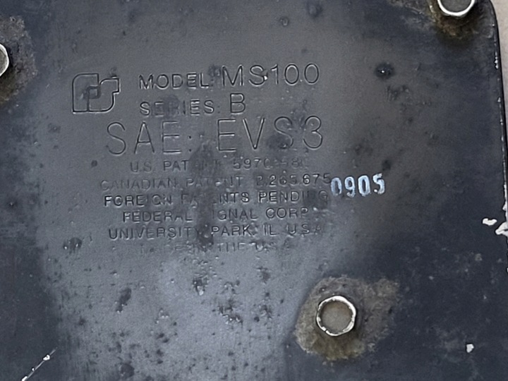 KLAXON POJAZDOW UPRZYWILEJOWANYCH KLAXON HAUT-PARLEUR PLASKI DYNAMAX MS100 100W