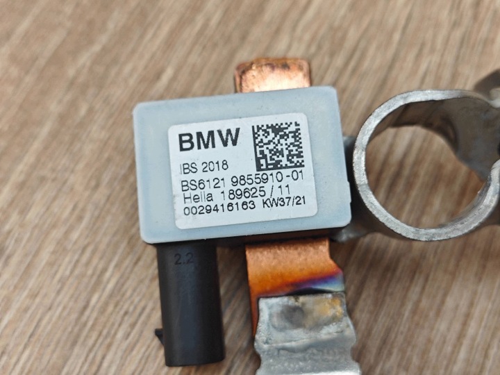 ORIGINALE SERRE-CÂBLE NÉGATIVE FIL IBS BMW 5 G30 LCI G31 9855910 20KM