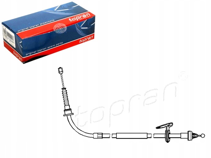 TOPRAN CÂBLE FREINS MANUEL MINI (R50 R53) (R52)
