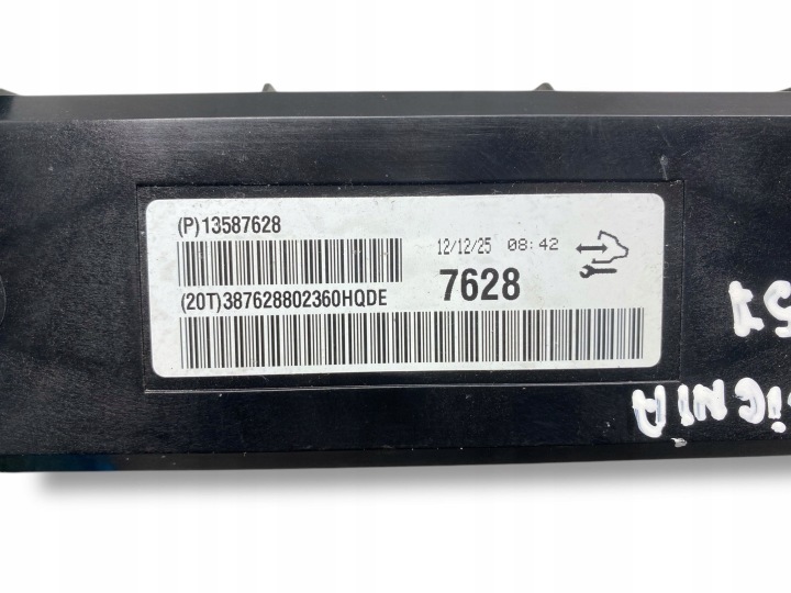 OPEL INSIGNIA A 2013 AUTRE KOMPUTERY MODULES CONTRÔLEURS 13587628