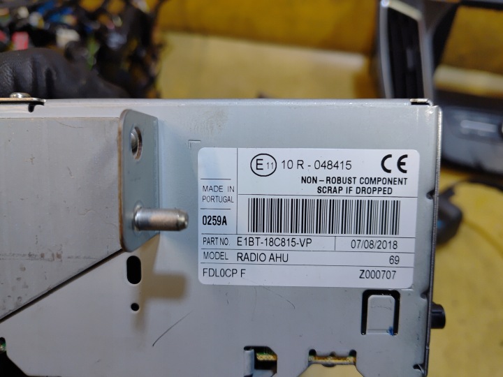 GRAND C-MAX MK2 LIFT RADIO NAVIGATION SYNC 3 GJ5T18B955SB