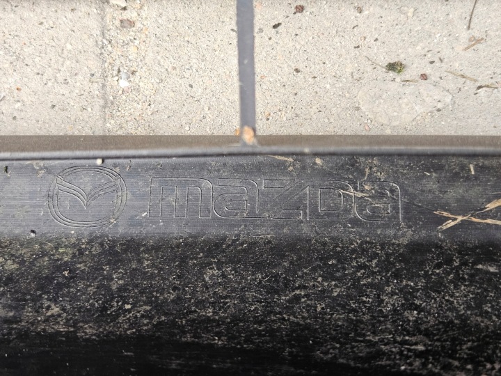 PARE-CHOCS AVANT AVANT MAZDA CX-9 CX9 LIFT 2012- TK21-50031 ENTIER ORIGINE BAS
