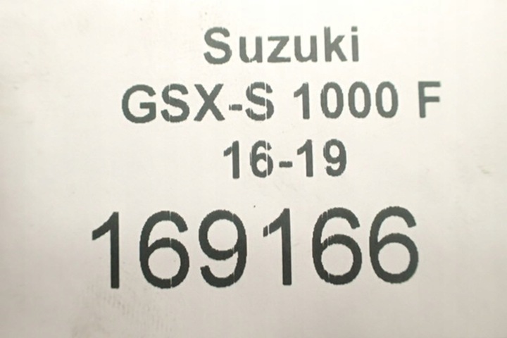 SUZUKI GSX-S 1000 16-19 RÉSERVOIR CARBURANTS RÉSERVOIR
