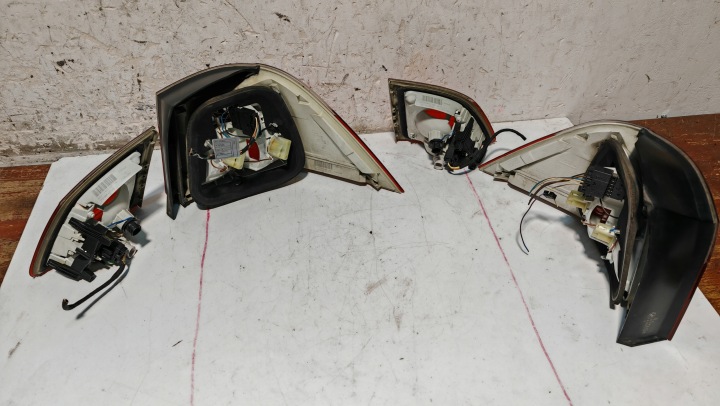 PHARES ARRIÈRE BMW 5 E61 LIFT LED ENSEMBLE BIELLES 7177693 7177697 7177698