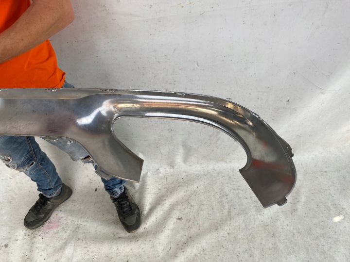 MERCEDES W253 GLC 15- SPOILER DIFFUSEUR CHROME PARE-CHOCS ARRIÈRE A2538852325