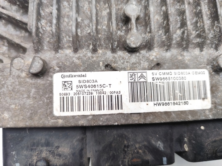 PEUGEOT EXPERT CONTRÔLEUR MODULE ECU 2.0 HDI 120 DIESEL 88KW (120 HP) 2011