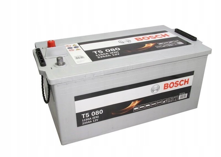 BATERÍA BOSCH T5 080 SHD (225AH/1150A, L+, B00) 