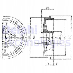 BEBNY BRAKE 2 PIECES FOR CITROEN SAXO 1.0 1.1 SX 1.4 VTS photo 2 - milautoparts-fr.ukrlive.com