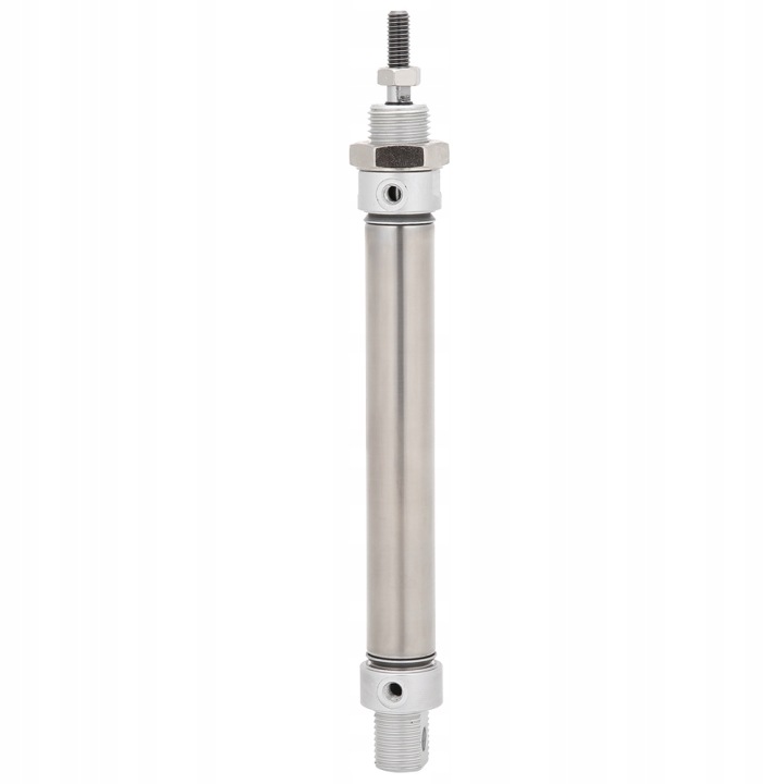 MINI PISTON AÉRIEN AVEC ACIER INOXYDABLE MA16 DOUBLE DZIALANIE PIÈCE PNEUMATIQUE