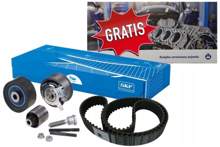 KIT DISTRIBUTION AVEC COURROIE CITROEN BERLINGO, C2, C3, SAXO, 106, 206 SKF