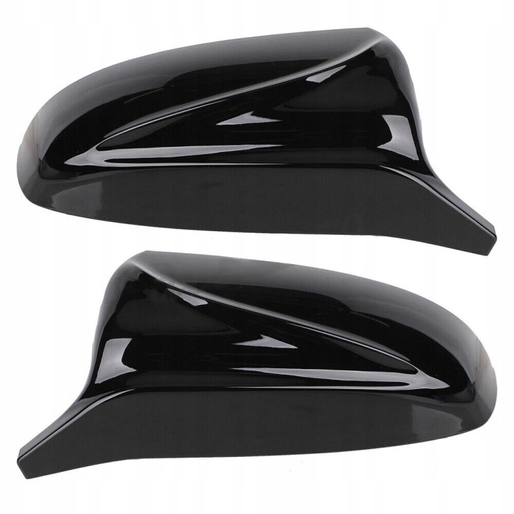 MIROIRS REVÊTEMENT CHÂSSIS VERS BMW X5 X6 E70 E71 NOIR