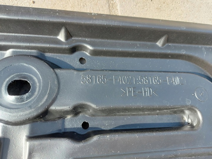 TOYOTA CHR PROTECTION CHÂSSIS DROITE GAUCHE 58166-F4010