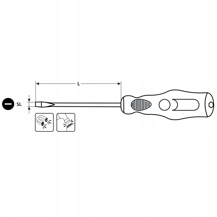 WKRETAK PLASKI VERS POBIJANIA 5X75 MM
