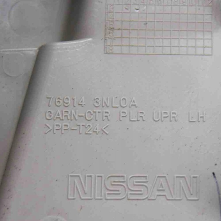 GAUCHE LATÉRALE PROTECTION MONTANTS NISSAN LEAF (ZE0) 769859U000 11714967 80KW 2014
