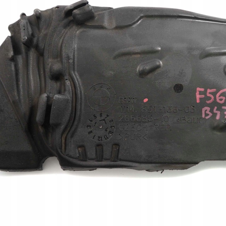 BMW F48 MINI F56 INSONORISATION GABKA MOTEUR 8513136