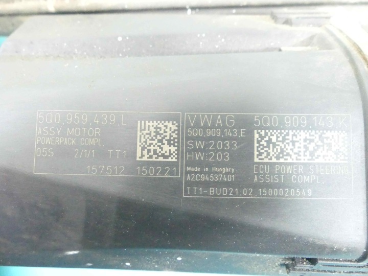 CRÉMAILLÈRE DE DIRECTION VW PASSAT B8 EUROPE