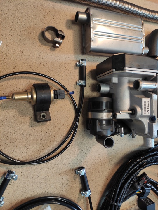 WEBASTO DIESEL COMPTEUR 1530 KIT VERS VOITURE TTC 12V 5.0 KW ANALOGIQUE