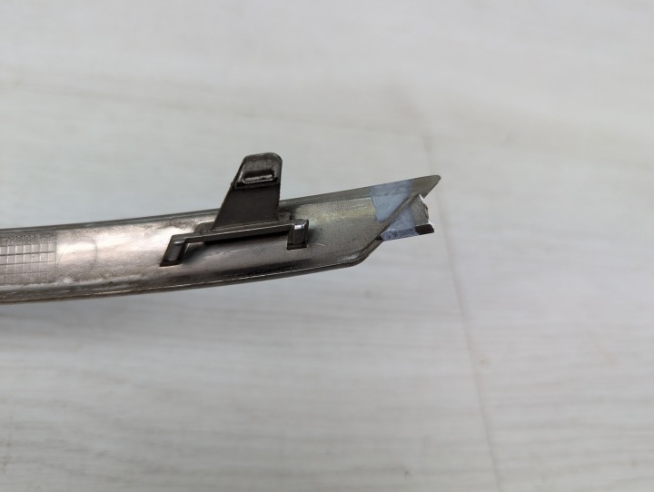 MOULURE PARE-CHOCS CHROME INFÉRIEUR PARE-CHOCS CITROEN C4 GRAND PICASSO II 2
