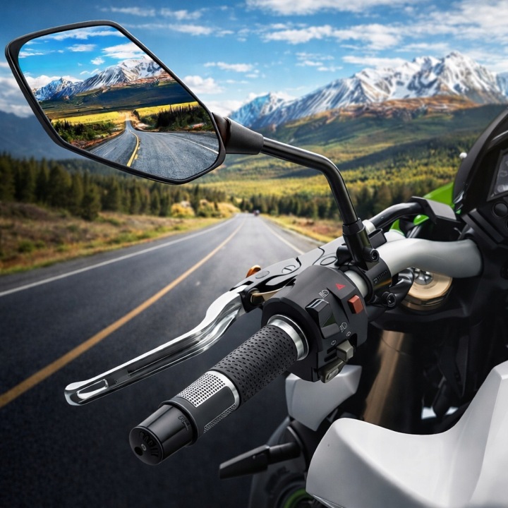 RÉTROVISEURS MOTOCYCLETTE HOMOLOGATION VERS MOTOCYCLETTE SCOOTER QUAD RÉTROVISEUR M8