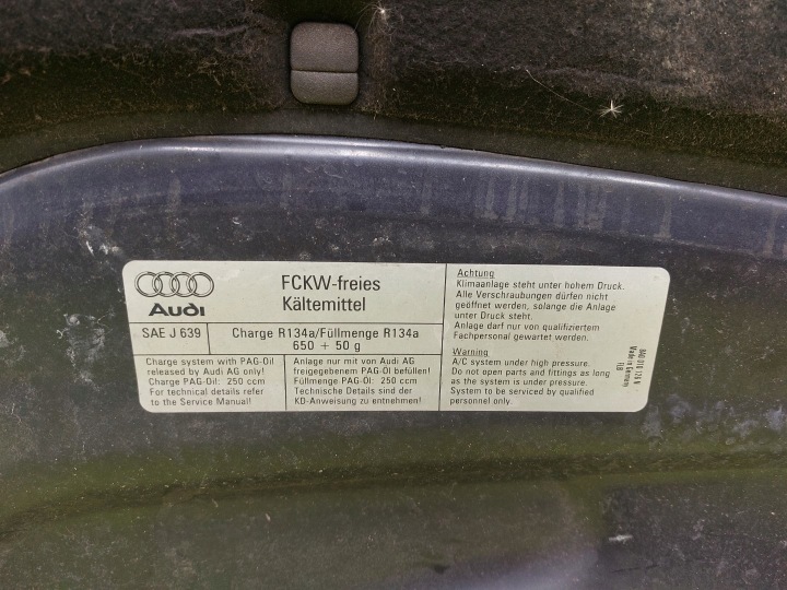 CAPOT COUVERCLE COUVERCLES DE COFFRE AUDI A6 C5 97-04 LY5X NOIRE