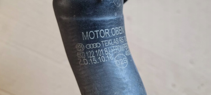 A6 C8 4K FIL TUYAU EAU 2.0 TDI 4K0122101BJ A7 4K