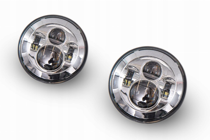 JEEP WRANGLER JK 2007-2018 FAROS PARTE DELANTERA DIODO LUMINOSO LED 7'' 