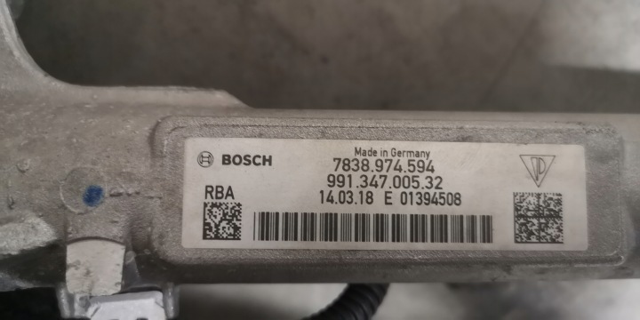 CRÉMAILLÈRE DE DIRECTION PORSCHE 991 GT3 LIFT 4.0 99134700532