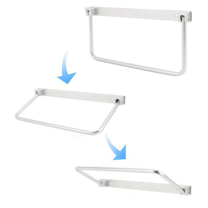 PAIRE SKADANEGO STOJAKA SUR CHAUSSURES RV OSZCZEDZANIE ESPACES ALUMINIUM U6