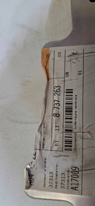 POUTRE INFÉRIEURE PARE-CHOCS AVANT BMW X1 U11 8737263 NEUF