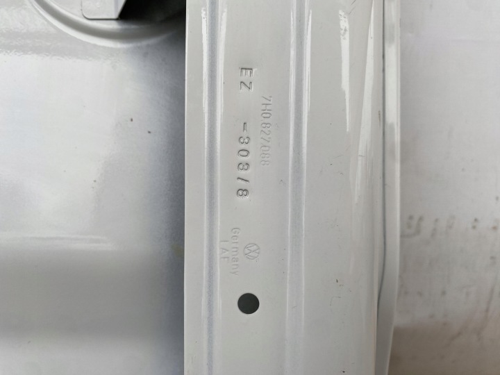 VW T5 T6 TRANSPORTER 03- PORTES ARRIÈRE DROIT ARRIÈRE DROIT BLANC PELNA TÔLE