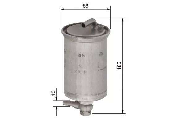 FILTRE CARBURANTS BOSCH 0450906431 WK853/17