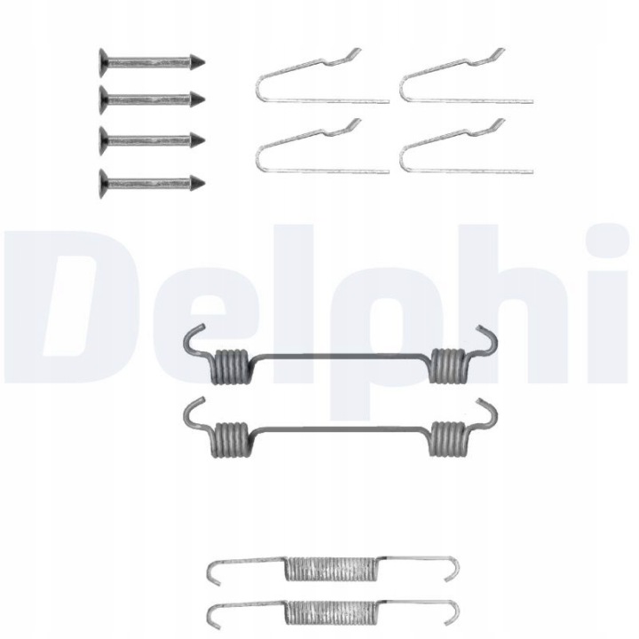 KIT RÉPARATION PLAQUETTES FREINS LY1306 DELPHI