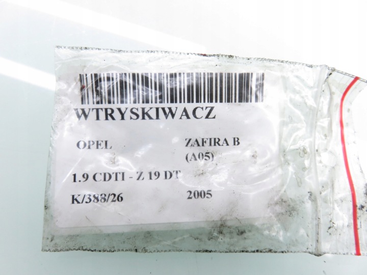 INJECTEUR OPEL ZAFIRA B (A05) 1.9 CDTI 8V 120 AVEC 19 DT 0445110165