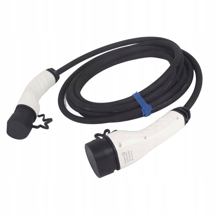 EV CÂBLE LADOWANIA 415V TYPE 2 VERS TYPE 2 5 MÈTRES PUCE LADOWANIA 45