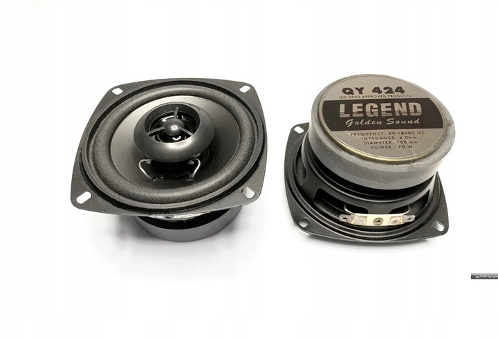 ALTAVOCES DE AUTOMÓVIL DWUDROZNE, 100 MM 70W QY 424 