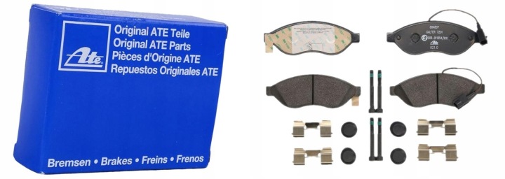 ATE 13.0460-4807.2 KIT PLAQUETTES FREINS FREINS DISQUE