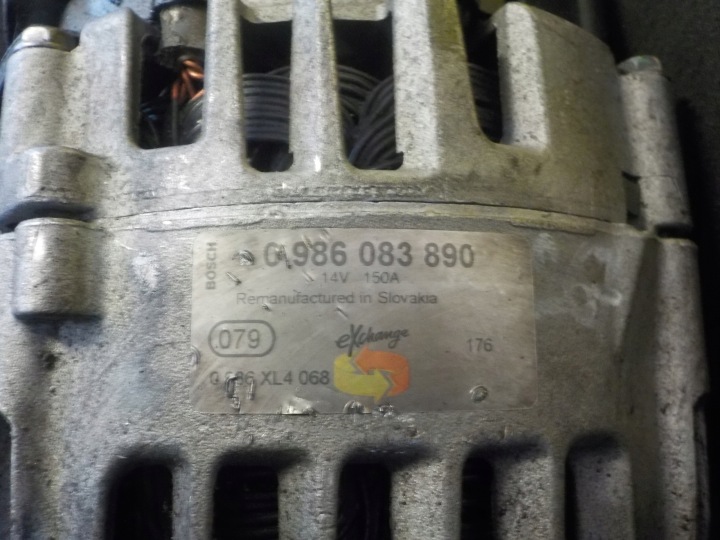 4007 C-CROSSER OUTLANDER 2.2 HDI 10R 156KM 4HN ALTERNATEUR 0986083890