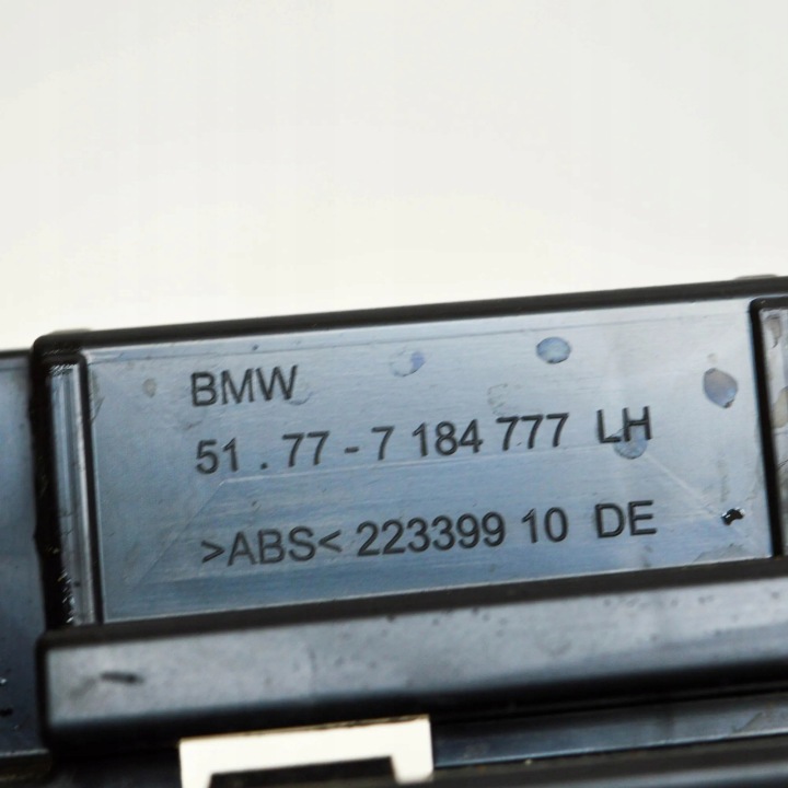 BMW OE 7184777 GLISSIÈRE FIXATION SEUIL