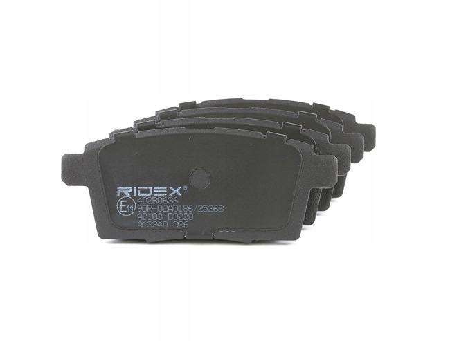 KIT VERS ÉCHANGES PLAQUETTES FREINS RIDEX 402B0636 ARRIÈRE VERS MAZDA CX-7 (ER)