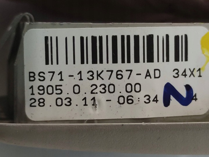 FORD MONDEO MK4 IV AMPOULE ÉCLAIRAGE PLAFONNIERS BS7113K767AD