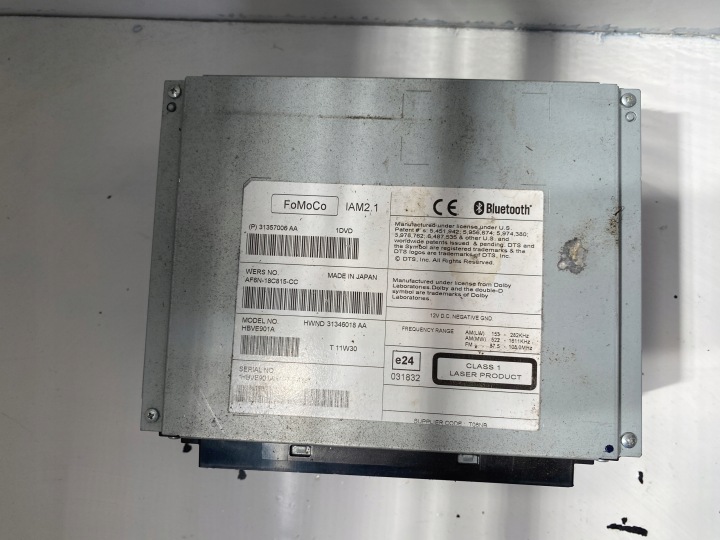 VOLVO S60 RADIO LECTEUR DE CARTE ÉCRAN 31357097