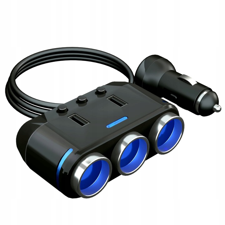 DISTRIBUIDOR ROZGALEZNIK ENCENDEDOR 3 USB QC 3.1A 